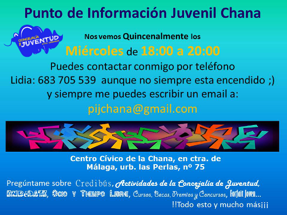 ©Ayto.Granada: Enredate: Punto Informacin Joven Chana